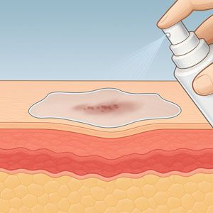 barrier film for skin