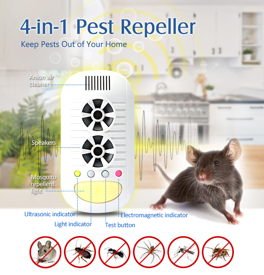 4-in-1 Pest Repeller, Gentle Nasal Wound Care Products for Effective  Healing