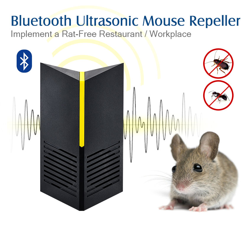 Repellente Maus Vertreiber,Ultraschall+Elektromagnetische