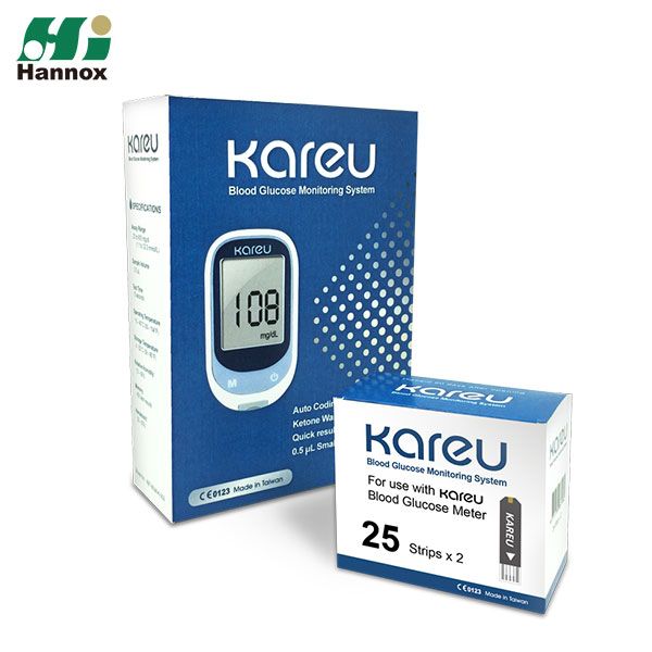 Sistema de monitoreo de glucosa en sangre (KareU)