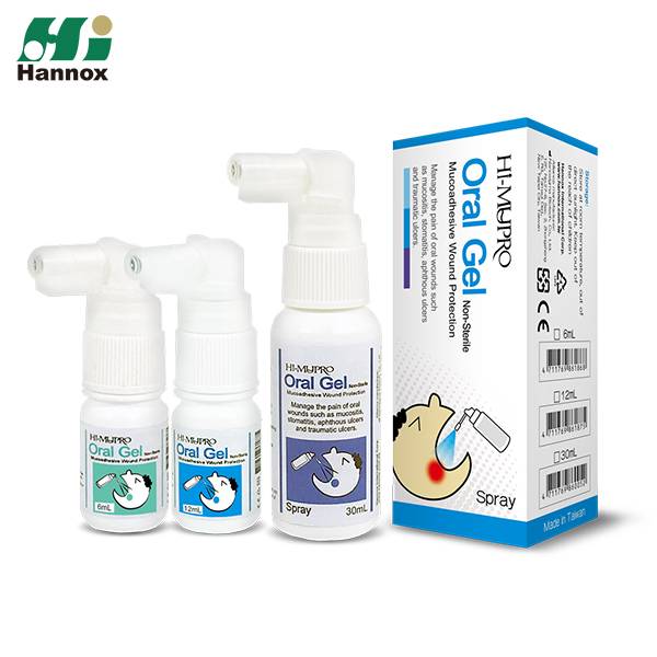 Spray de gel oral